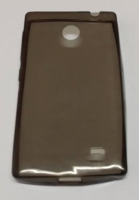 Силиконови гърбове Силиконови гърбове за Nokia Силиконов гръб ТПУ ултра тънък за Nokia X / Nokia X + сив прозрачен